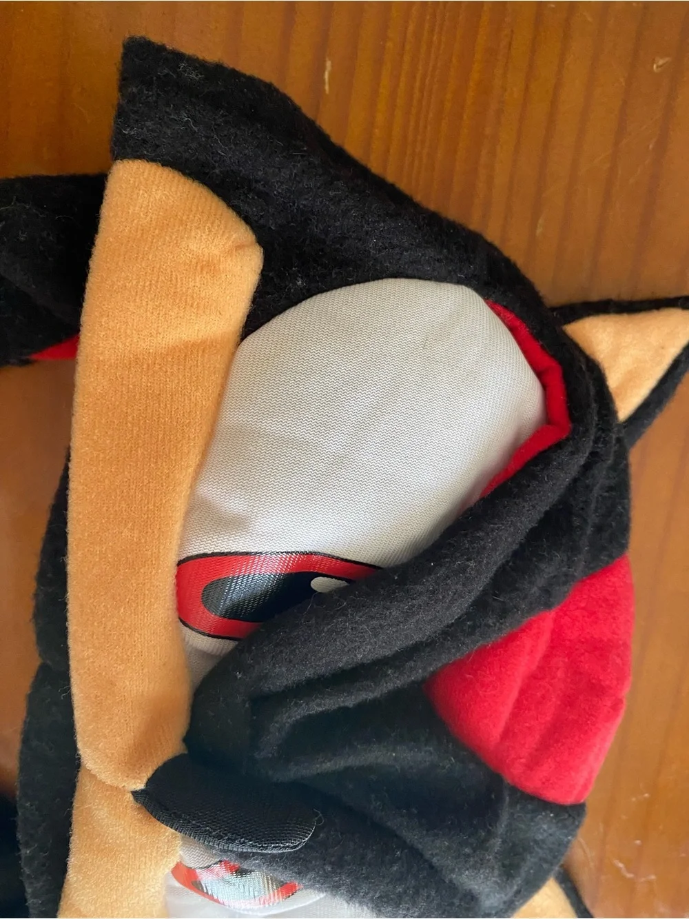 Shadow the Hedgehog Sega Kids Plush Character Hat - Black & Red